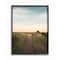 Stupell Industries Vineyard Landscape Wall Art in Black Frame